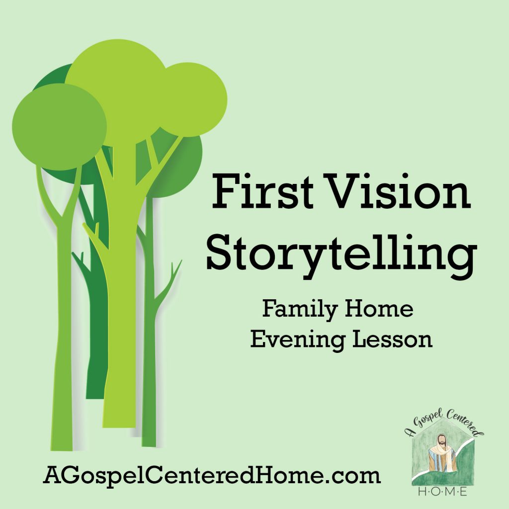 A family home evening lesson to see how well family members know the story of Joseph Smith's First Vision.